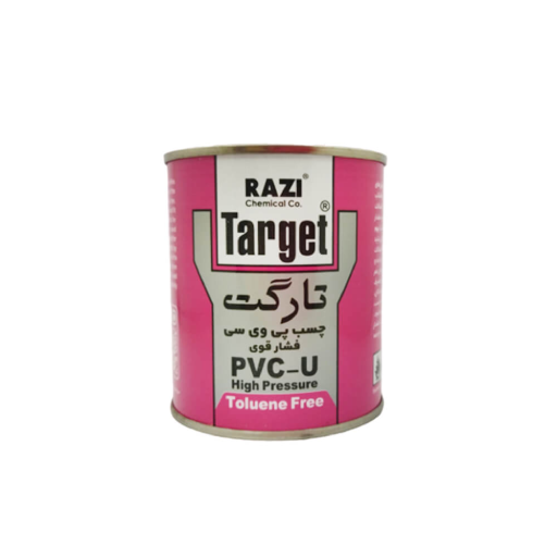 چسب پی وی سی فشار قوی تارگت ربعی رازی RAZI Target PVC-U High Pressure