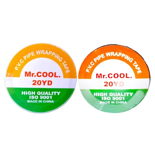 چسب نوار پرایمر مستر کول عرض 5 سانت – Mr.COOL P.V.C PIPE WRAPPING TAPE 20YARD