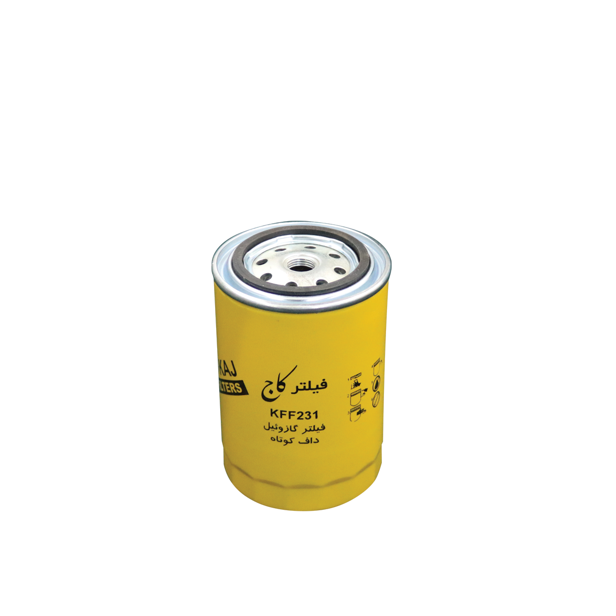 فیلتر گازوئیل داف کوتاه 7 تن مدل KFF231